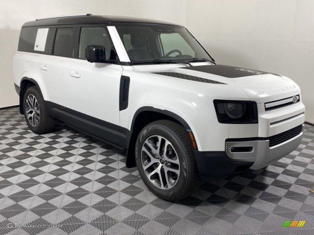 Fuji White 2023 Land Rover Defender 110 SE Exterior Photo #146080374