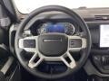 Ebony 2023 Land Rover Defender 110 SE Steering Wheel