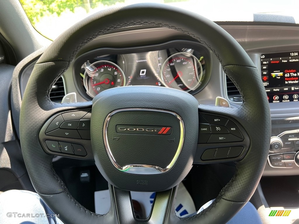 2023 Charger R/T - Triple Nickel / Black photo #19