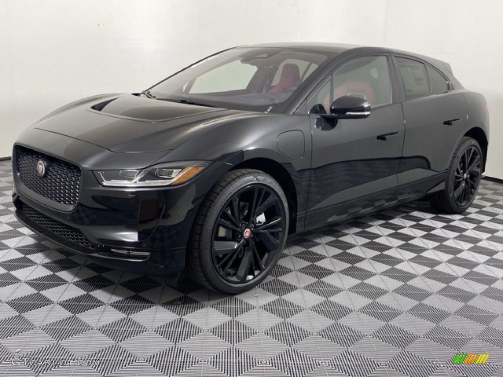 Santorini Black Metallic 2023 Jaguar I-PACE HSE AWD Exterior Photo #146080635