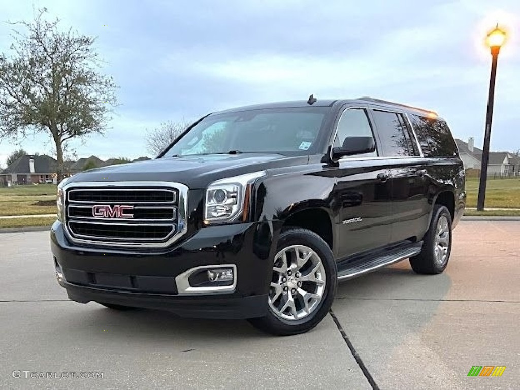 Onyx Black 2015 GMC Yukon XL SLT Exterior Photo #146080794