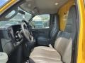Front Seat of 2018 Savana Cutaway 3500 Commercial Moving Truck