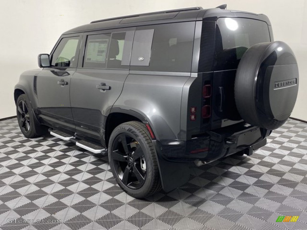 Carpathian Gray Metallic 2023 Land Rover Defender 110 X-Dynamic SE Exterior Photo #146081727