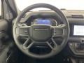 Ebony 2023 Land Rover Defender 110 X-Dynamic SE Steering Wheel