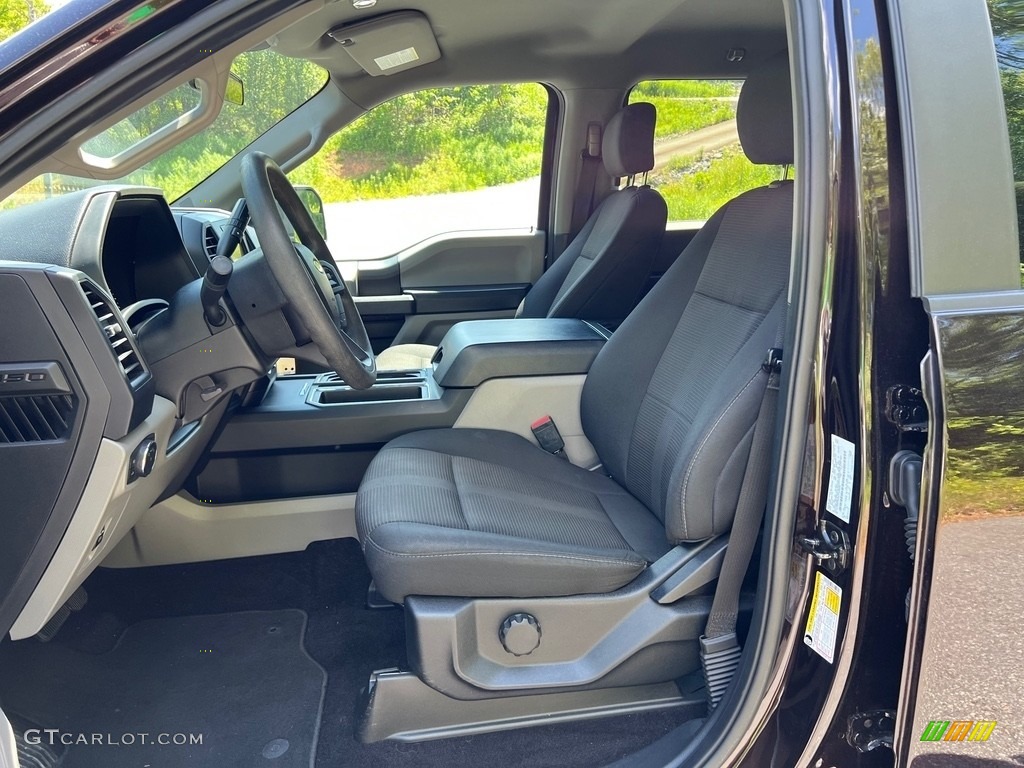 2020 F150 STX SuperCrew 4x4 - Magma Red / Medium Earth Gray photo #14