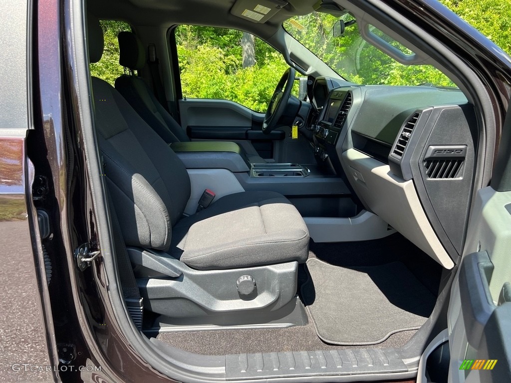 2020 F150 STX SuperCrew 4x4 - Magma Red / Medium Earth Gray photo #18