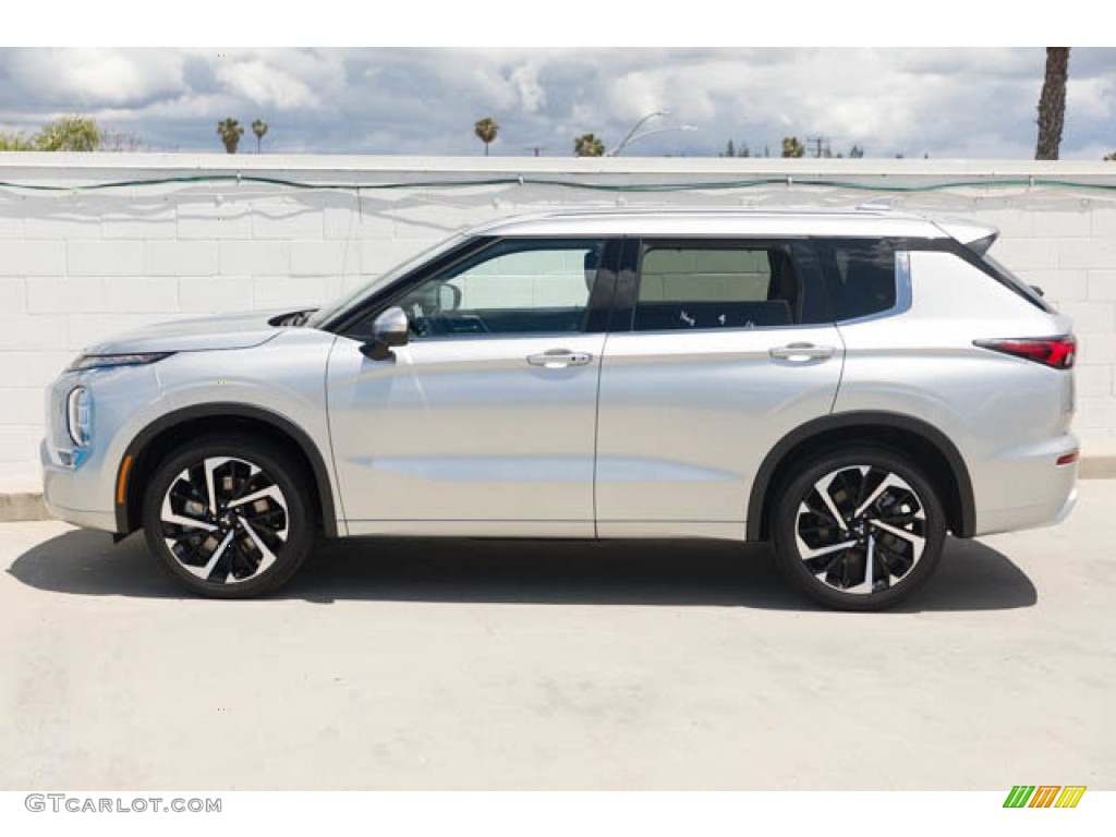 Alloy Silver 2022 Mitsubishi Outlander SEL S-AWC Exterior Photo #146082994
