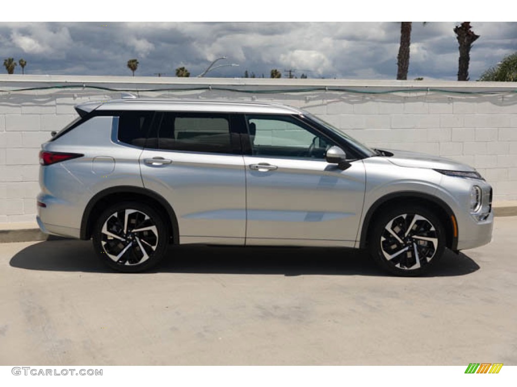 Alloy Silver 2022 Mitsubishi Outlander SEL S-AWC Exterior Photo #146083093