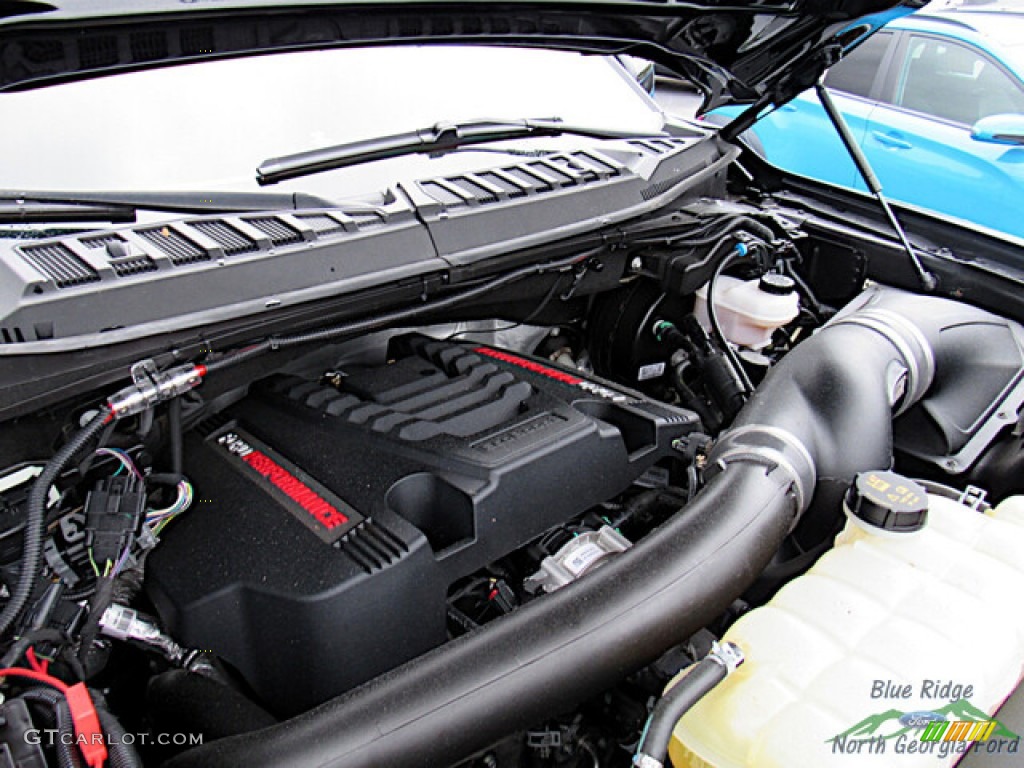 2020 Ford F150 Shelby Baja Raptor SuperCrew 4x4 3.5 Liter PFDI Twin-Turbocharged DOHC 24-Valve EcoBoost V6 Engine Photo #146083780