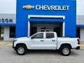 Summit White 2023 Chevrolet Colorado Work Truck Crew Cab Exterior