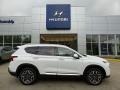 2023 Serenity White Pearl Hyundai Santa Fe Hybrid Limited AWD  photo #1