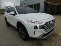 Serenity White Pearl - Santa Fe Hybrid Limited AWD Photo No. 9
