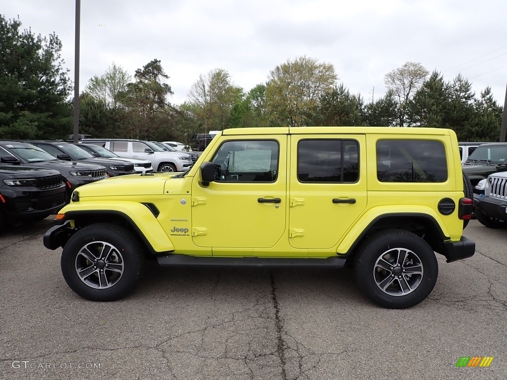 High Velocity 2023 Jeep Wrangler Unlimited Sahara 4x4 Exterior Photo #146085634