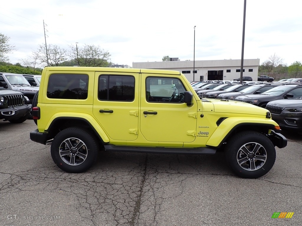 High Velocity 2023 Jeep Wrangler Unlimited Sahara 4x4 Exterior Photo #146085730