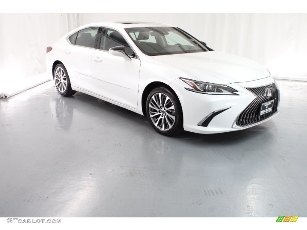 2020 ES 350 - Eminent White Pearl / Black photo #37