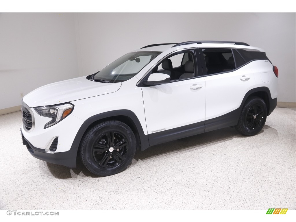 2020 Terrain SLE - Summit White / Medium Ash Gray/Jet Black photo #3