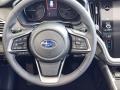 2023 Subaru Outback Slate Black Interior Steering Wheel Photo