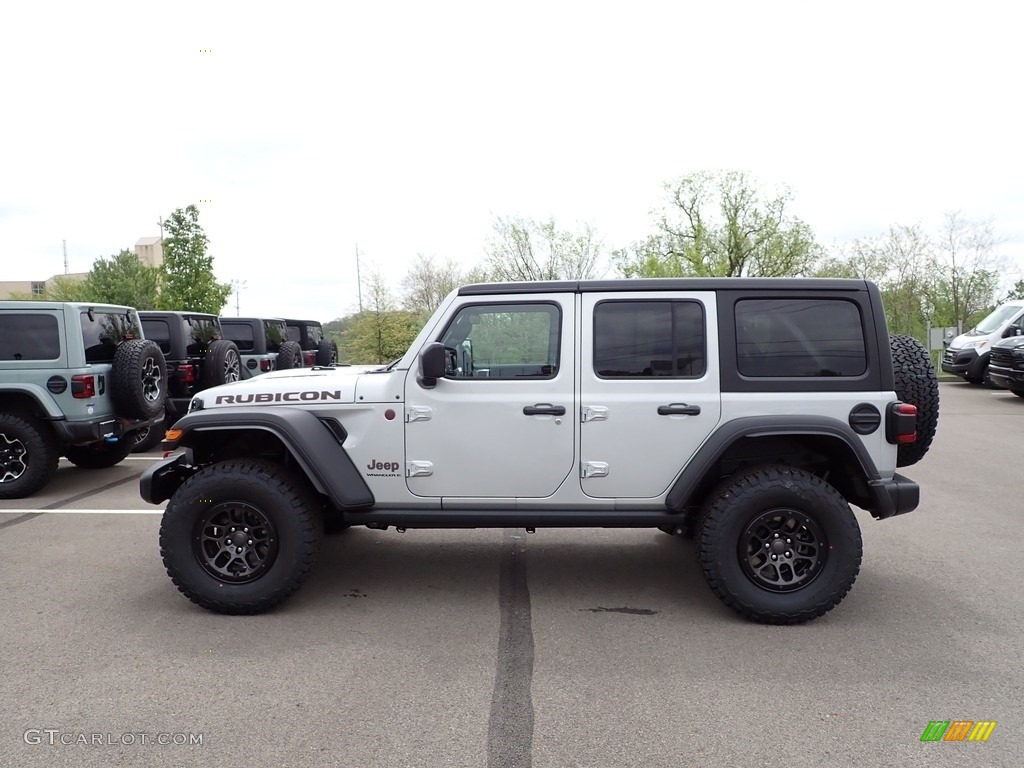 Silver Zynith 2023 Jeep Wrangler Unlimited Rubicon 4x4 Exterior Photo #146086120