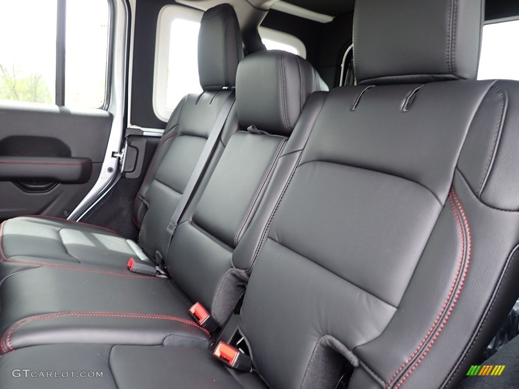 2023 Jeep Wrangler Unlimited Rubicon 4x4 Rear Seat Photo #146086349