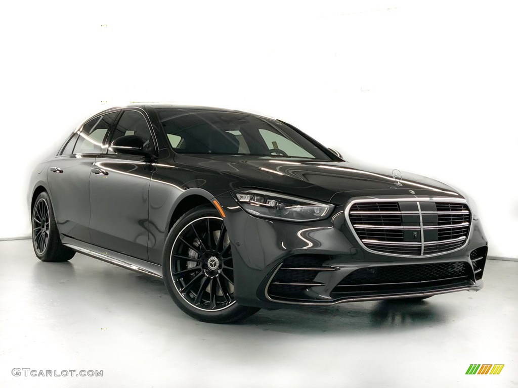2023 S 500 4Matic Sedan - Graphite Gray Metallic / Black photo #2