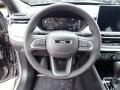 Black 2023 Jeep Compass Limited 4x4 Steering Wheel