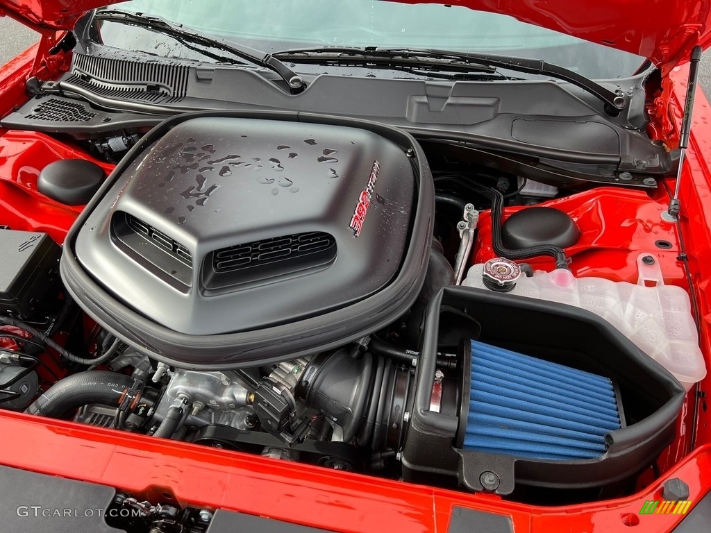 2021 Dodge Challenger R/T Scat Pack Shaker 392 SRT 6.4 Liter HEMI OHV-16 Valve VVT MDS V8 Engine Photo #146087911