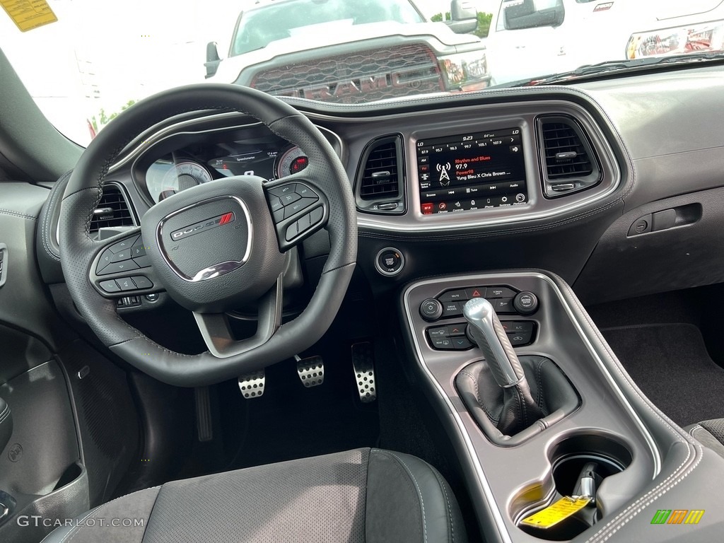 Black Interior 2021 Dodge Challenger R/T Scat Pack Shaker Photo #146088063