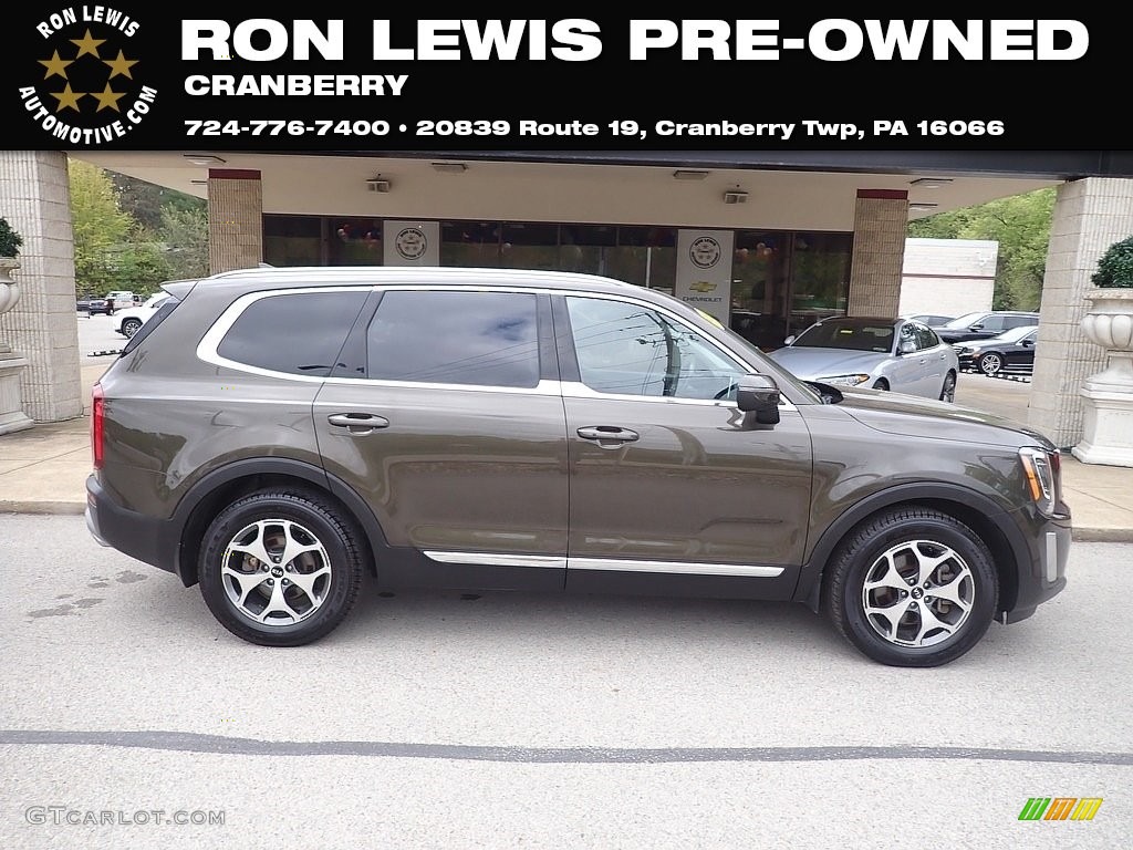 2020 Telluride EX AWD - Dark Moss / Black photo #1