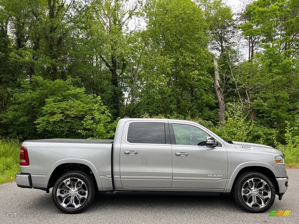 2022 1500 Limited Crew Cab 4x4 - Billet Silver Metallic / Black photo #5