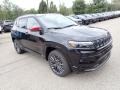 Diamond Black Crystal Pearl 2023 Jeep Compass Limited (Red) Edition 4x4 Exterior