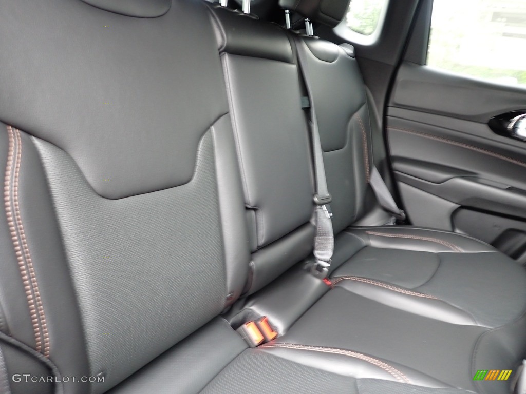 Black Interior 2023 Jeep Compass Limited (Red) Edition 4x4 Photo #146088522