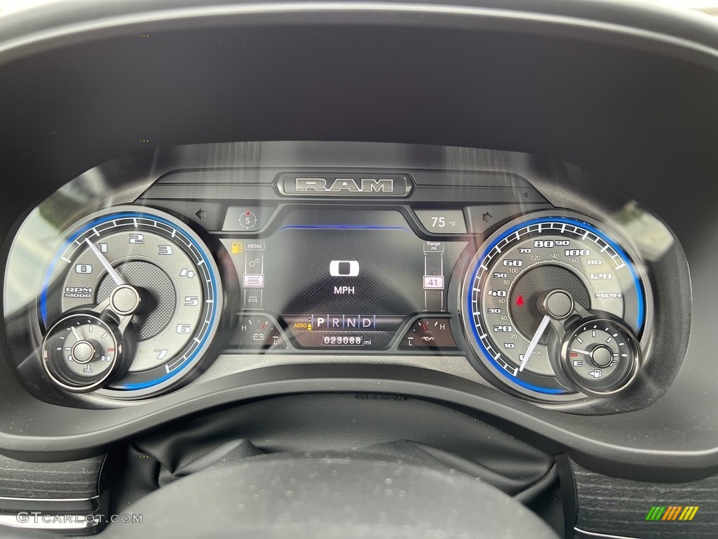 2022 Ram 1500 Limited Crew Cab 4x4 Gauges Photo #146089235