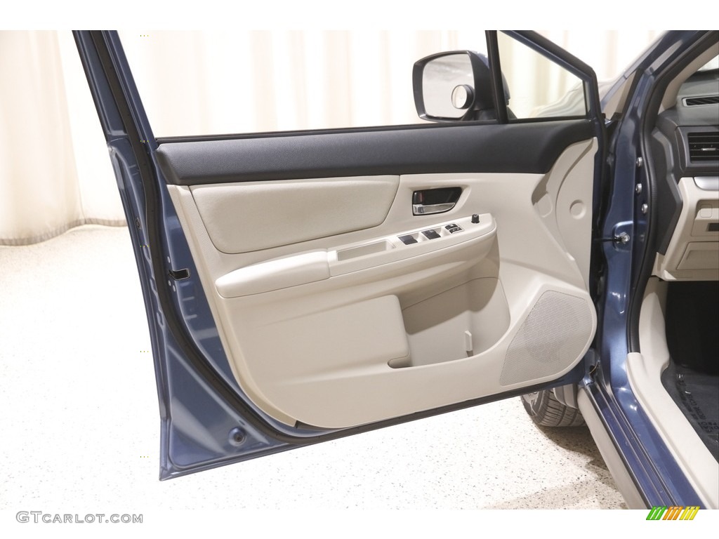 2014 Subaru XV Crosstrek 2.0i Premium Ivory Door Panel Photo #146089617