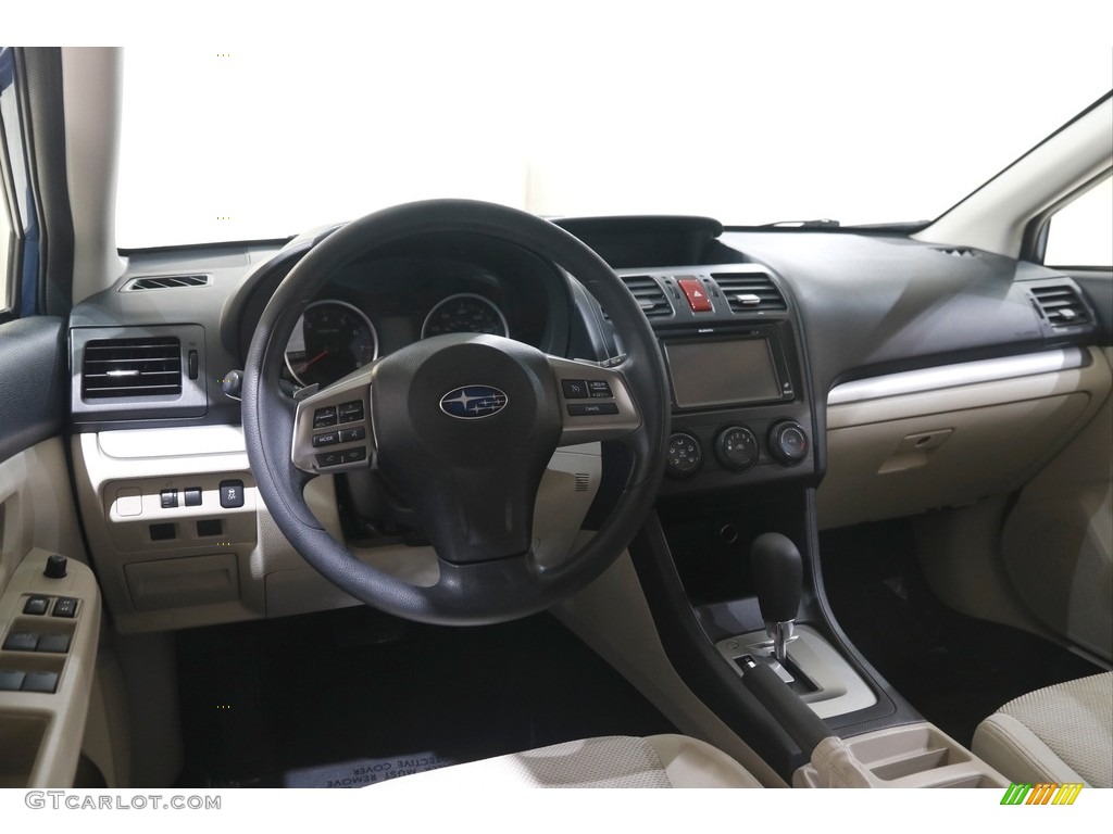 2014 XV Crosstrek 2.0i Premium - Quartz Blue Pearl / Ivory photo #6