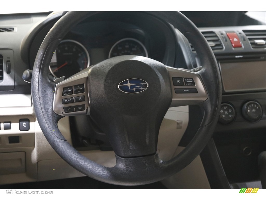 2014 XV Crosstrek 2.0i Premium - Quartz Blue Pearl / Ivory photo #7