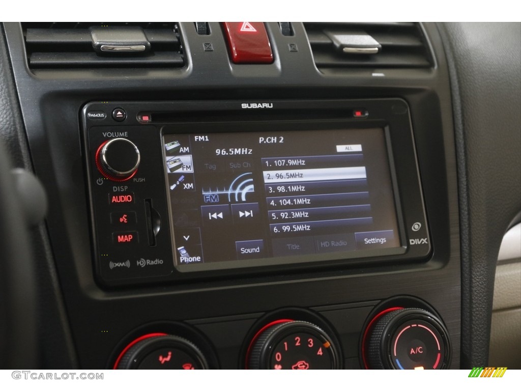 2014 Subaru XV Crosstrek 2.0i Premium Controls Photo #146089709
