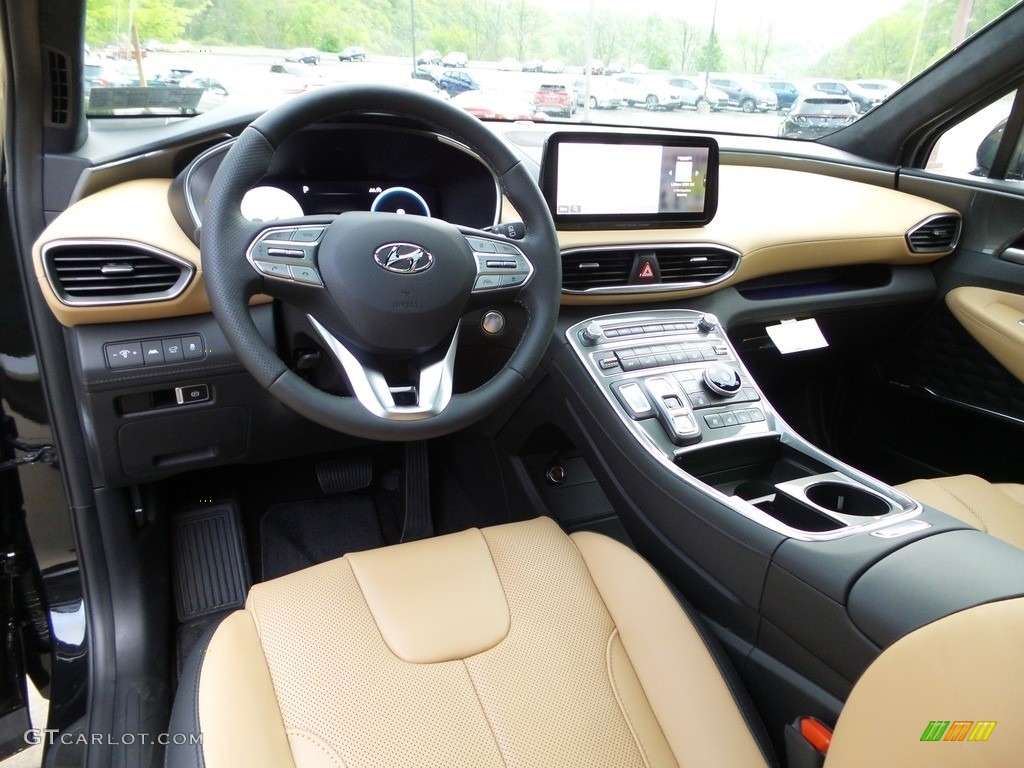 Beige Interior 2023 Hyundai Santa Fe Calligraphy AWD Photo #146089733
