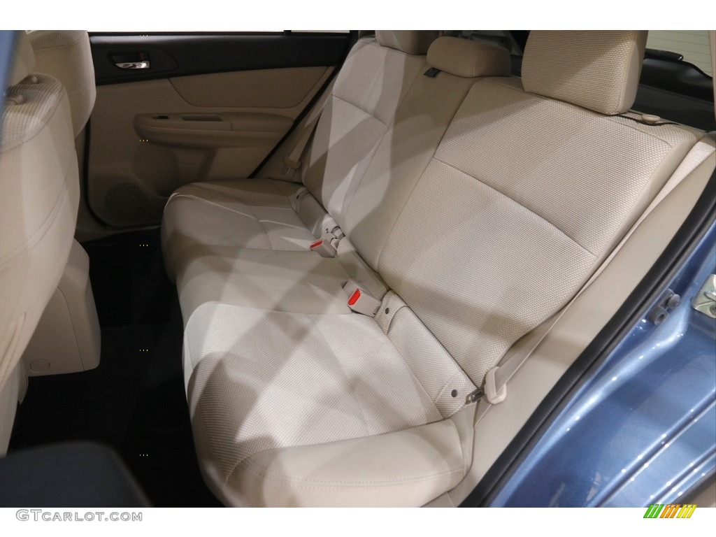 2014 XV Crosstrek 2.0i Premium - Quartz Blue Pearl / Ivory photo #19