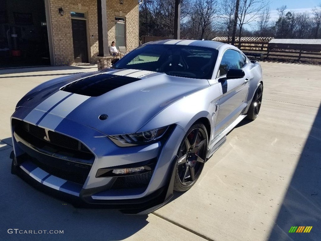 2022 Mustang Shelby GT500 Heritage Edition - Brittany Blue Metallic / GT500 Ebony/Smoke Gray Accents photo #1