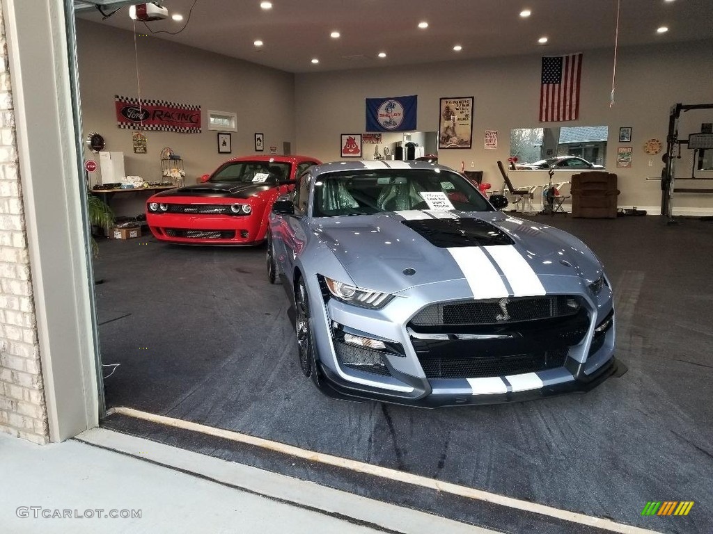 2022 Mustang Shelby GT500 Heritage Edition - Brittany Blue Metallic / GT500 Ebony/Smoke Gray Accents photo #8