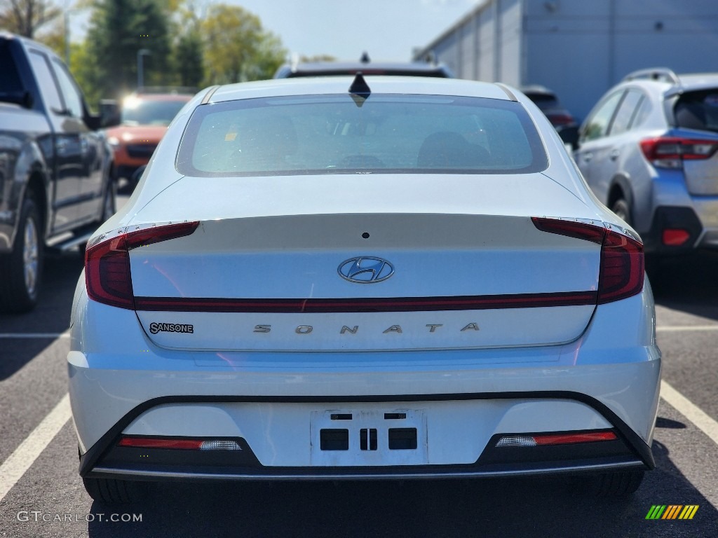 2020 Sonata SE - Quartz White / Black photo #5