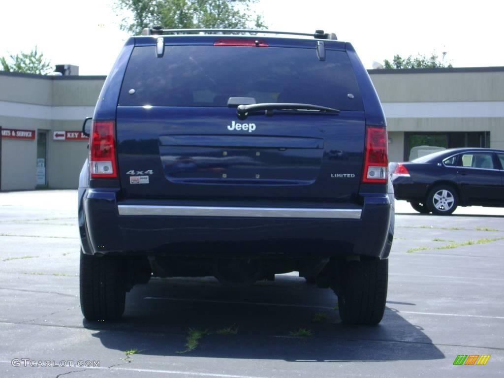 2005 Grand Cherokee Limited 4x4 - Midnight Blue Pearl / Medium Slate Gray photo #6