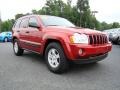 2005 Inferno Red Crystal Pearl Jeep Grand Cherokee Laredo  photo #1