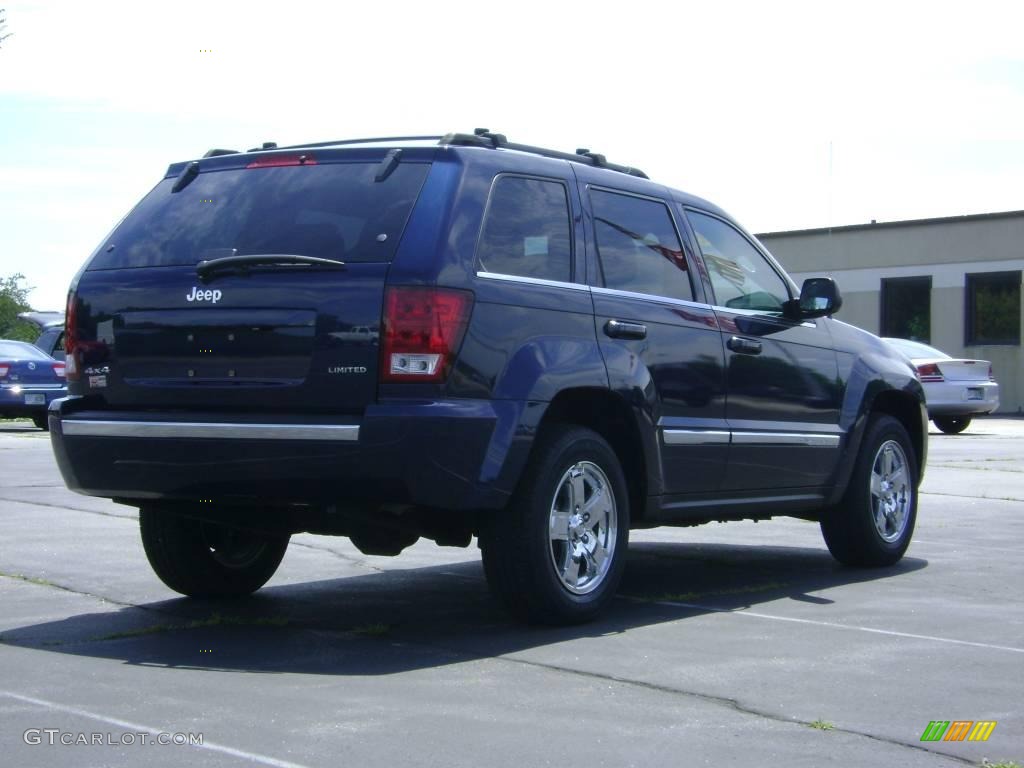 2005 Grand Cherokee Limited 4x4 - Midnight Blue Pearl / Medium Slate Gray photo #7