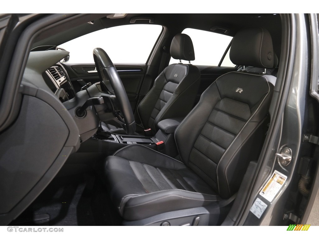 Titan Black Interior 2019 Volkswagen Golf R 4Motion W/DCC. NAV. Photo #146090332