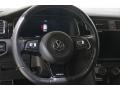 2019 Volkswagen Golf R Titan Black Interior Steering Wheel Photo