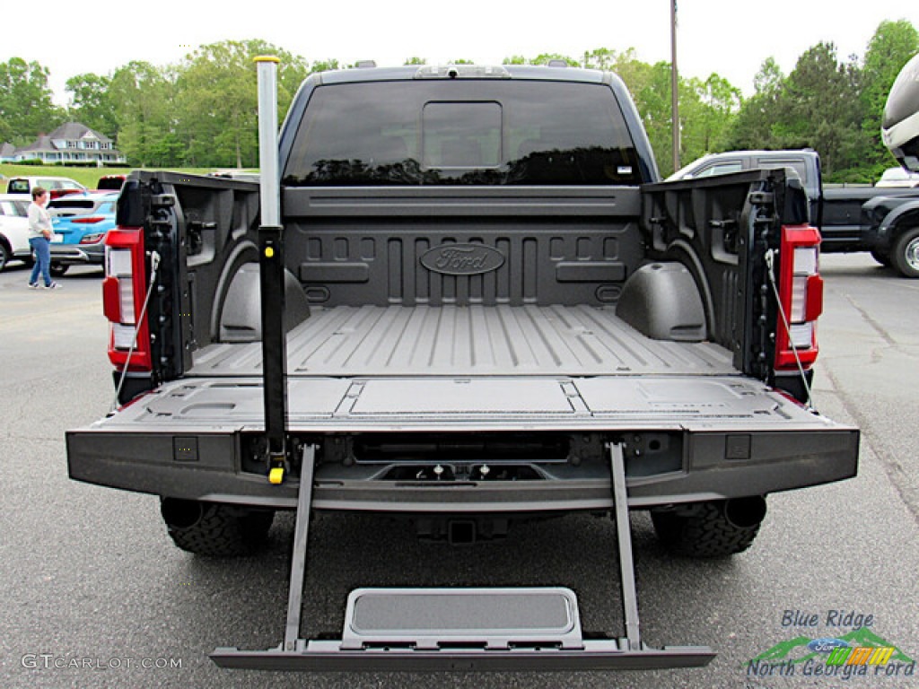 2023 F150 SVT Raptor SuperCrew 4x4 - Antimatter Blue Metallic / Black photo #11