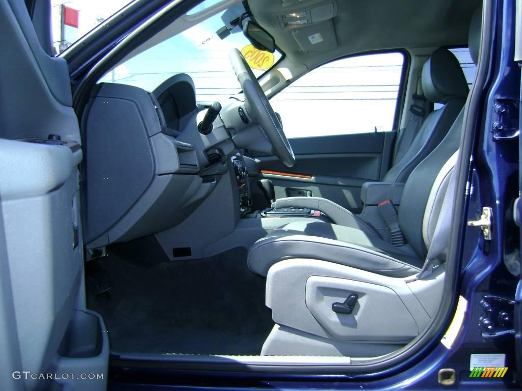 2005 Grand Cherokee Limited 4x4 - Midnight Blue Pearl / Medium Slate Gray photo #10