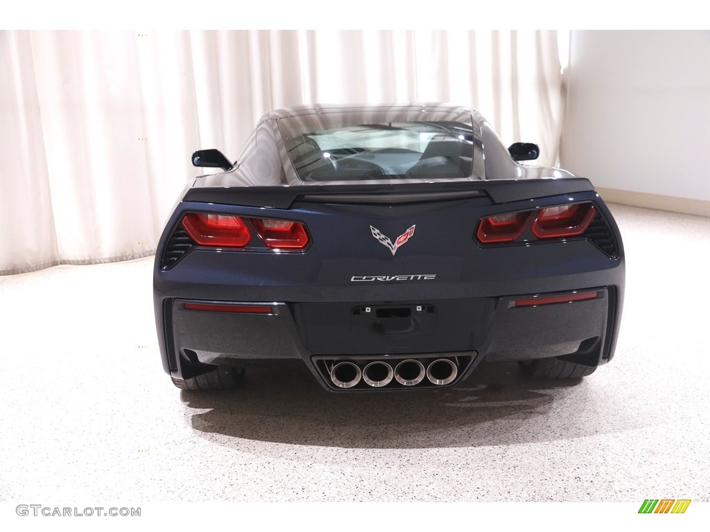 2015 Corvette Stingray Coupe Z51 - Night Race Blue Metallic / Jet Black photo #21