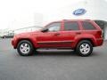 2005 Inferno Red Crystal Pearl Jeep Grand Cherokee Laredo  photo #5